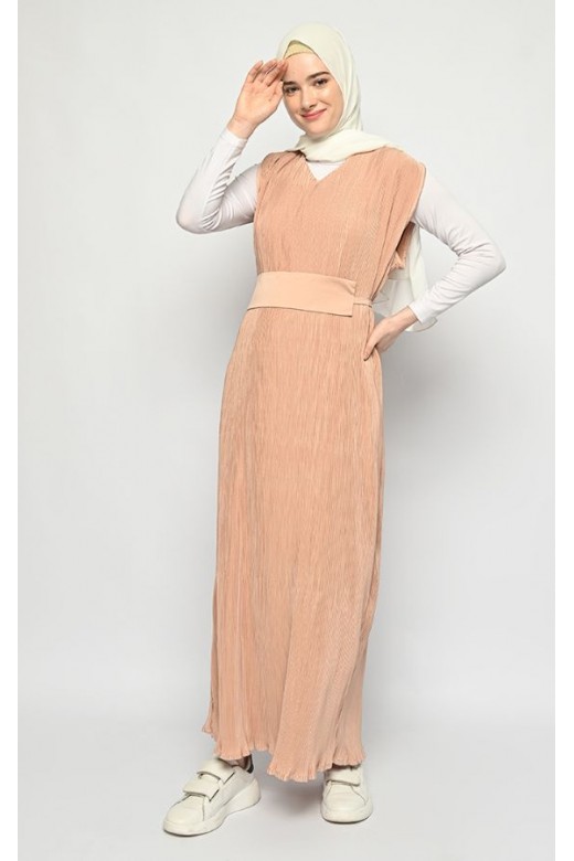 Vanessa Sleveeless Dress Rose Gold